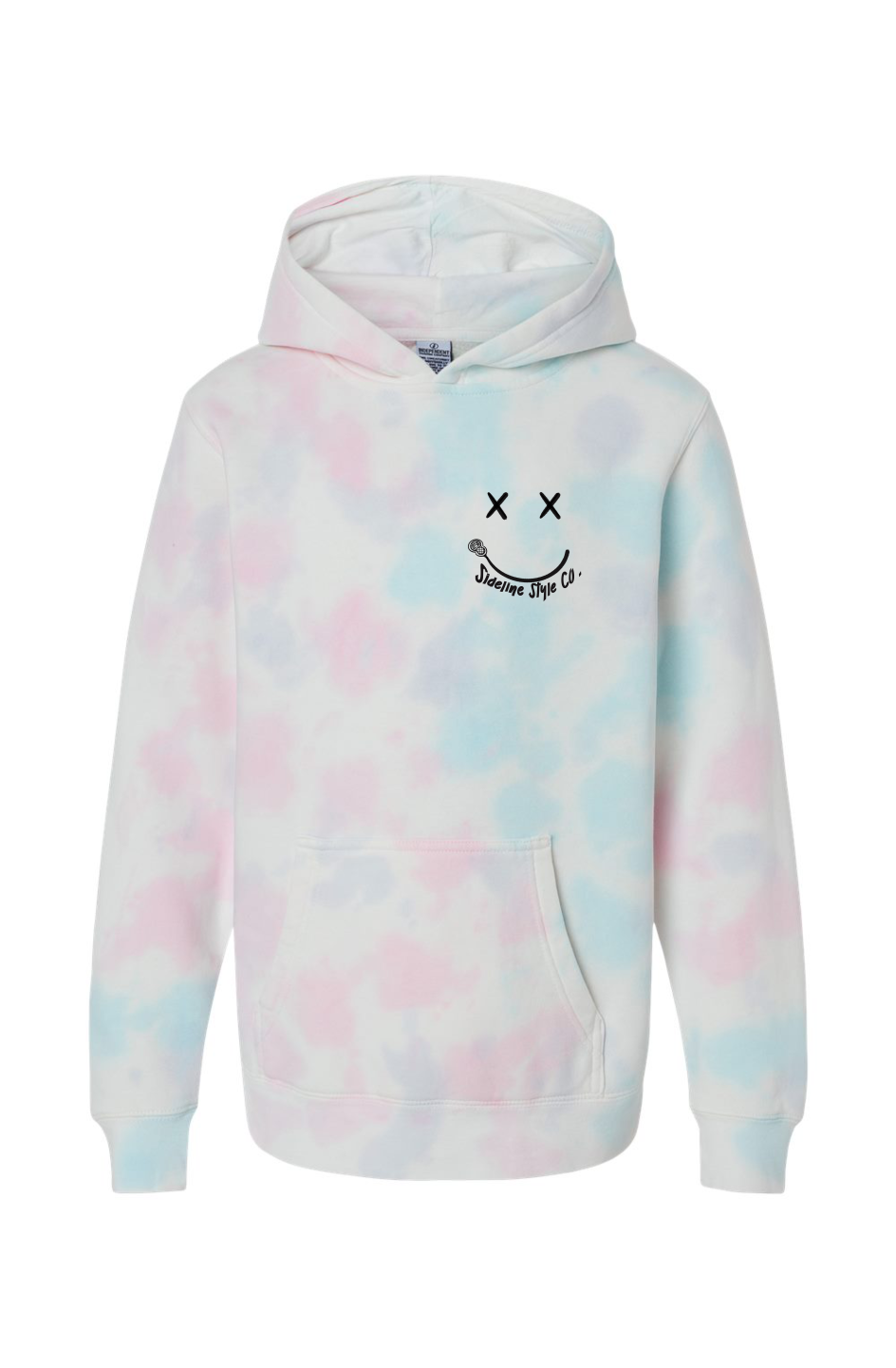 Youth Cotton Candy Tie Dye Hoodie